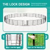 BestMassage Dog Playpen 24/32/40 Inch Heavy Duty Playpen Pen Dog Fence Dog Kennel with Doors Indoor Outdoor Pet Exercise Pen Puppy Playpen - 4 of 4