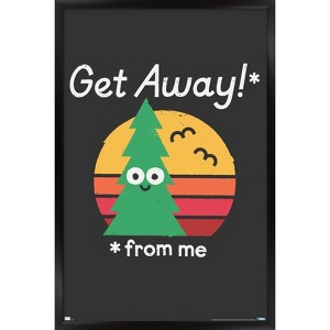 Trends International David Olenick - Take a Hike Framed Wall Poster Prints - 1 of 4