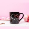 Silver Buffalo Sanrio Hello Kitty Black Outline Wax Resist Ceramic Mug | Holds 14 Ounces - 3 of 4