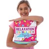 GirlZone Relaxation Coloring Book for Kids Ages 4+, Arts and Crafts Unicorn Coloring Books with 114 Fun Designs for Teen Girls - 3 of 4