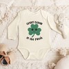 The Juniper Shop Cutest Clover Baby Long Sleeve Bodysuit - 2 of 3