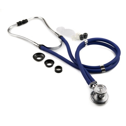 McKesson LUMEON Sprague Stethoscope, Blue Tube, 22 inch, 1 Ct