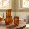 67.5fl oz Glass Beverage Pitcher Amber - Threshold™ - 2 of 3