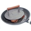 Norpro Round Cast Iron Bacon, Steak, and Burger Press, 8.75-Inch - 4 of 4