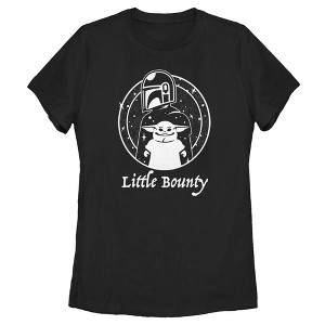 Women's Star Wars The Mandalorian The Child Mando Little Bounty T-Shirt - 1 of 3