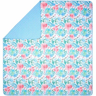 The Lakeside Collection Tropical Garden Quilt Ensemble