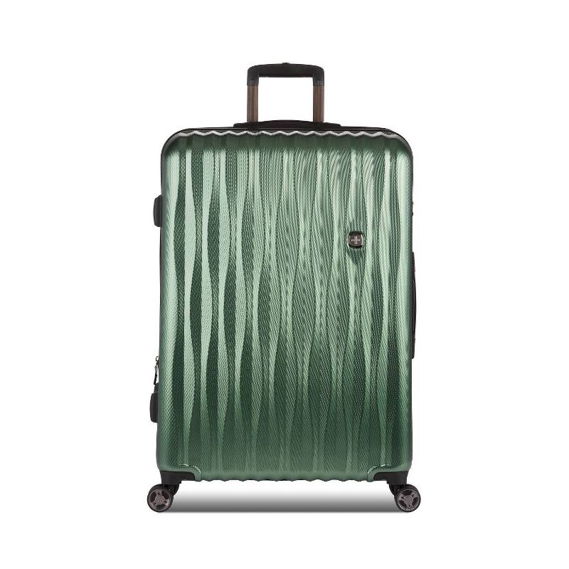 SWISSGEAR Energie Hardside Large Checked Spinner Suitcase, 1 of 13