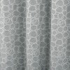 RT Designer Collection Jasper Lurex Jacquard 2 Pack Grommet Curtain Panel 36" x 84" Silver - 4 of 4