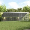 vidaXL Chicken Cage Silver 600 x 200 x 198.5 cm Galvanized steel - 2 of 4