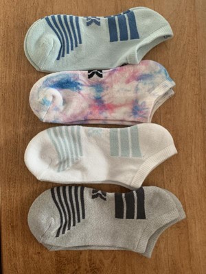 Women's Cushioned Tie-dye 4pk No Show Athletic Socks - All In Motion™ 4-10  : Target