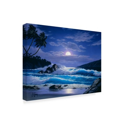 Trademark Fine Art -Anthony Casay 'Coastal Scene 5' Canvas Art