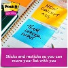 Post-it Full Adhesive Super Sticky Notes, 3 x 3 Inches, Energy Boost Colors, Pad of 25 Sheets, pk of 12 - image 3 of 4