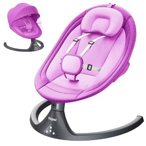 Napei Electric Baby Swing for Infants and Toddlers,with Bluetooth Music , 2 Seat Position,
5 Swing Angles with Gentle Speed - 1 of 1