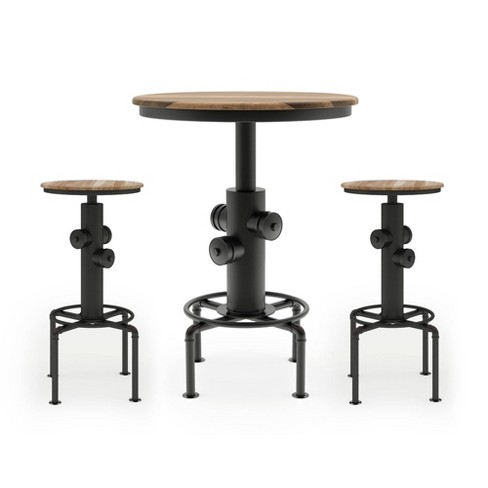 Industrial bar best sale height table