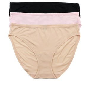 Felina Women's Blissful 4-Way Stretch Bikini | 3-Pack - 1 of 3