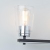 Artcraft Lighting Essex 4 - Light Vanity in  Black/Chrome - 3 of 4