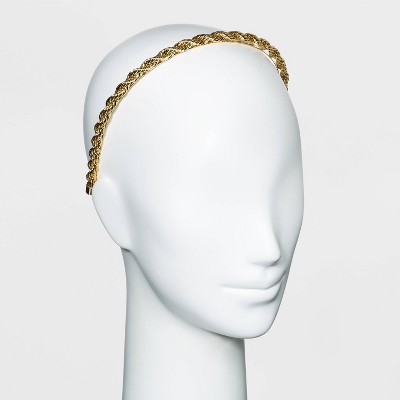 SUGARFIX by BaubleBar Gold Twist Headband - Gold