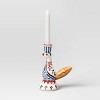 Painted Ceramic Bird Taper Candle Holder - Threshold™ - 3 of 3