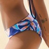 Women's Vibrant Tropical Print Low-Waisted Bikini Bottoms - Cupshe - 2 of 3