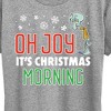 Women's - SpongeBob SquarePants - Oh Joy It's Christmas Morning Short Sleeve Graphic T-Shirt - 2 of 4