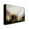 Trademark Fine Art -Albert Biersdant 'Rocky Mountian Landscape, 1870' Canvas Art - 2 of 2