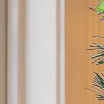 multicolor pine needle wreath