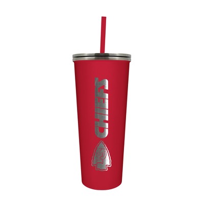 NFL Kansas City Chiefs 18oz Geometric Travel Tumbler