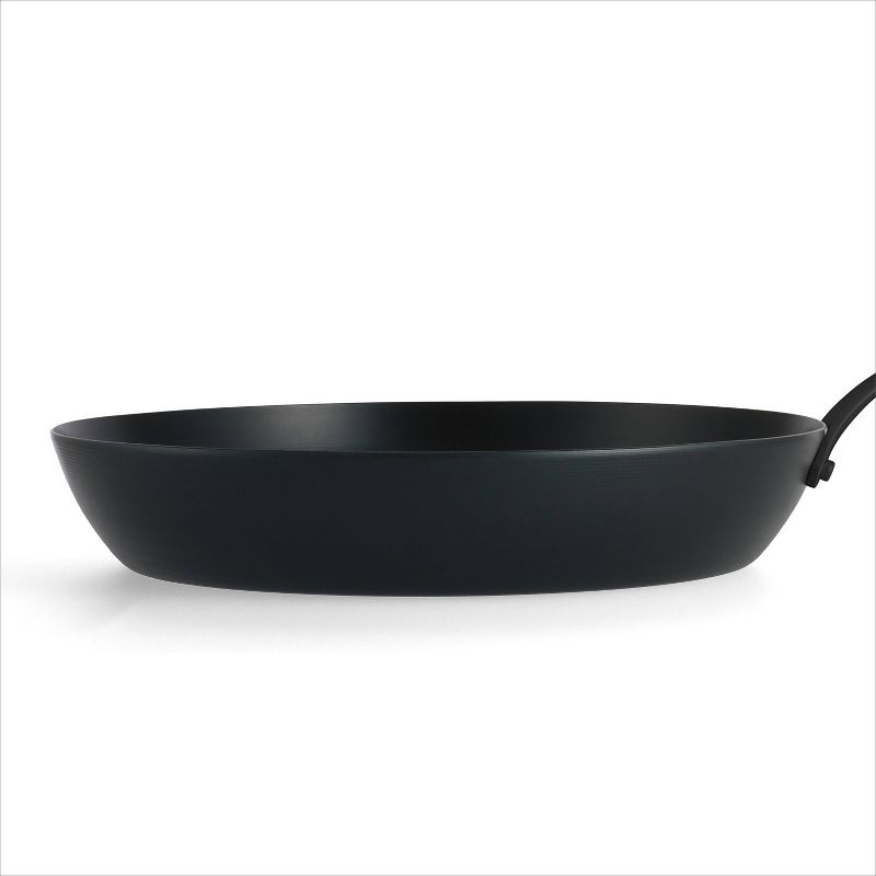 OXO 12&#34; Steel Open Ceramic Frypan with Silicone Sleeve Black, 3 of 10