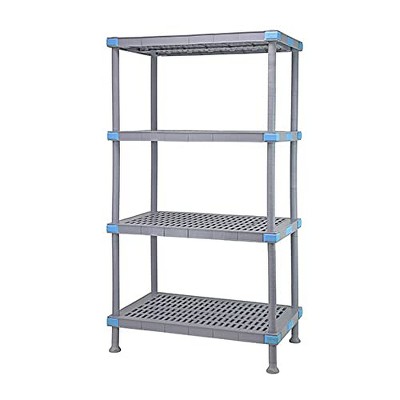 Quantum Storage Systems Millenia Shelving Unit, 30"W X 18"D X 74"H, 2000 Lbs Load Capacity