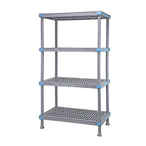 Quantum Storage Systems Millenia Shelving Unit, 30"W X 18"D X 74"H, 2000 Lbs Load Capacity - 1 of 3