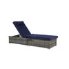 Okak 2-Piece Outdoor Wicker Chaise Lounge Set with Adjustable Back,All-Weather PE Rattan Lounger with Cushions for Backyard,Garden,Beach - 4 of 4