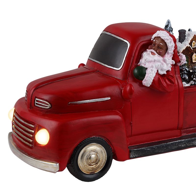 Mr. Christmas 10.5" Santa in Truck Animated Musical Christmas Decoration, 5 of 7