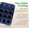 NutriChef 6-pc Kitchen Oven Baking Pans Trays Bakeware Set - 3 of 4