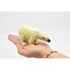 Polar Bear, White bear, Nauq, Nanook, Museum Quality, Hand Painted, Plastic Animal, Educational, Realistic, , Model, Toy, 5 Inches.   CWG187 BB43 - 3 of 4