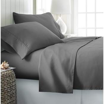 Noble House 100% Cotton 4Pc Sheet Set 300 Thread Count Breathable Naturally Cool Soft Cotton Sheets 18" Deep Pockets
