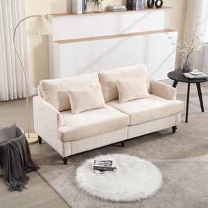 NicBex Couches for Living Room Modern Accent Chair Sofa Chenille Upholstered Single Couch with Solid Wood Frame for Bedroom, Reading - 1 of 4