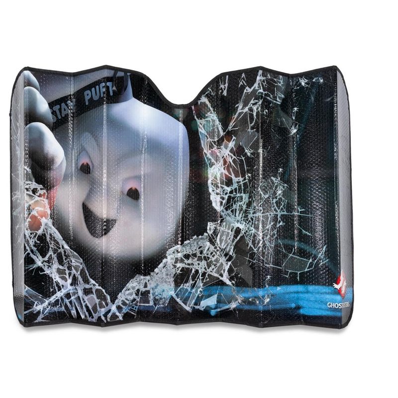 Just Funky Ghostbusters Angry Stay Puft Marshmallow Man Car Sunshade | 58 x 27.5 Inches, 2 of 8