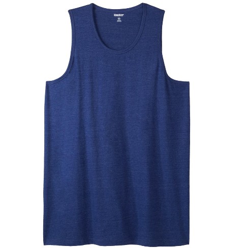 Kingsize Men's Big & Tall Shrink-less™ Lightweight Longer-length Tank ...