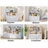 Kid's Toy Storage Organizer, Toy Storage Cabinet with Toy Shelf,Toddler Bookshelf,Kids Bookshelf and Toy Storage,Playroom,Nursery,Classroom,Daycare - 3 of 4