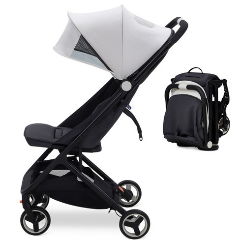 Whizmax Lightweight Baby Stroller Compact Umbrella Stroller With Adjustable Canopy footrest backrest gray Target