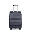 Whisen 3-Piece Set(21/25/29 in.) Hardshell Lightweight Suitcase Luggage Sets with TSA Lock and Two Hooks - 3 of 4