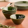 Certified International (Set of 4) 22oz Ice Cream Bowls Verde - 2 of 4