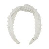Unique Bargains Women's Faux Pearls Embroidery Headbands 1 Pc - 4 of 4