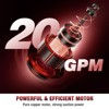 Mojgar Fuel Transfer Pump with Automatic Nozzle, 20 GPM High Flow 12 Volt DC pump - 3 of 4