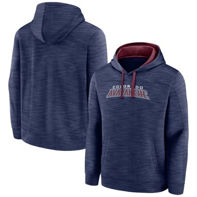 Nhl Colorado Avalanche Men's Poly Hooded Sweatshirt : Target