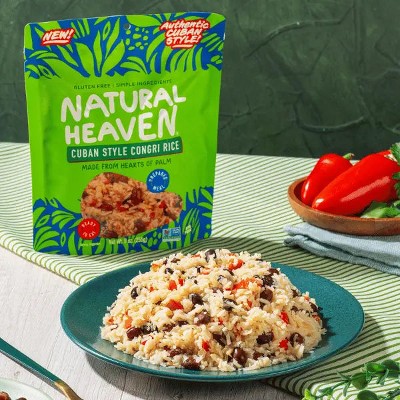 Natural Heaven Hearts of Palm Cuban Style Congri Rice
