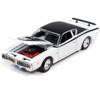 1971 Dodge Charger Super Bee White and 1971 Chevrolet Monte Carlo SS Brown 1/64 Diecast Model Cars by Johnny Lightning - 3 of 4