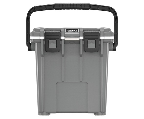Pelican 20qt Elite Cooler - Dark Gray/White