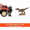 Matchbox RC Jurassic World Toy Truck, Remote-Control - Vehicle with Dinosaur , Dino Catcher RC & Capture Cage for Transport - 4 of 4