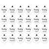 Big Dot of Happiness Drink If Game - Red and Gold Friendsmas - Friends Christmas Party Game - 24 Count - 2 of 4